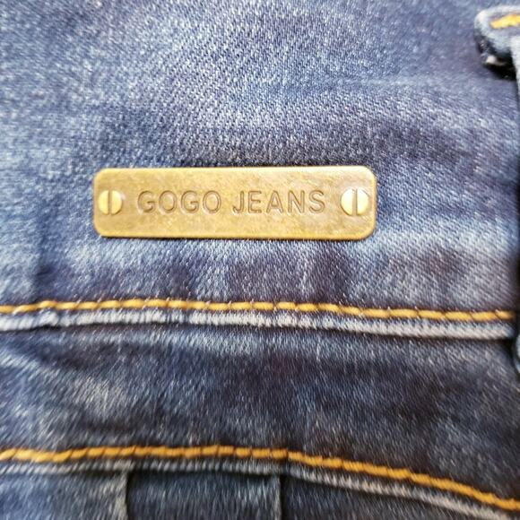 NWT's - GOGO Denim Jeans Super Stretch Skinny Columbian Push Up Jeans Size 15/32 - Picture 7 of 14